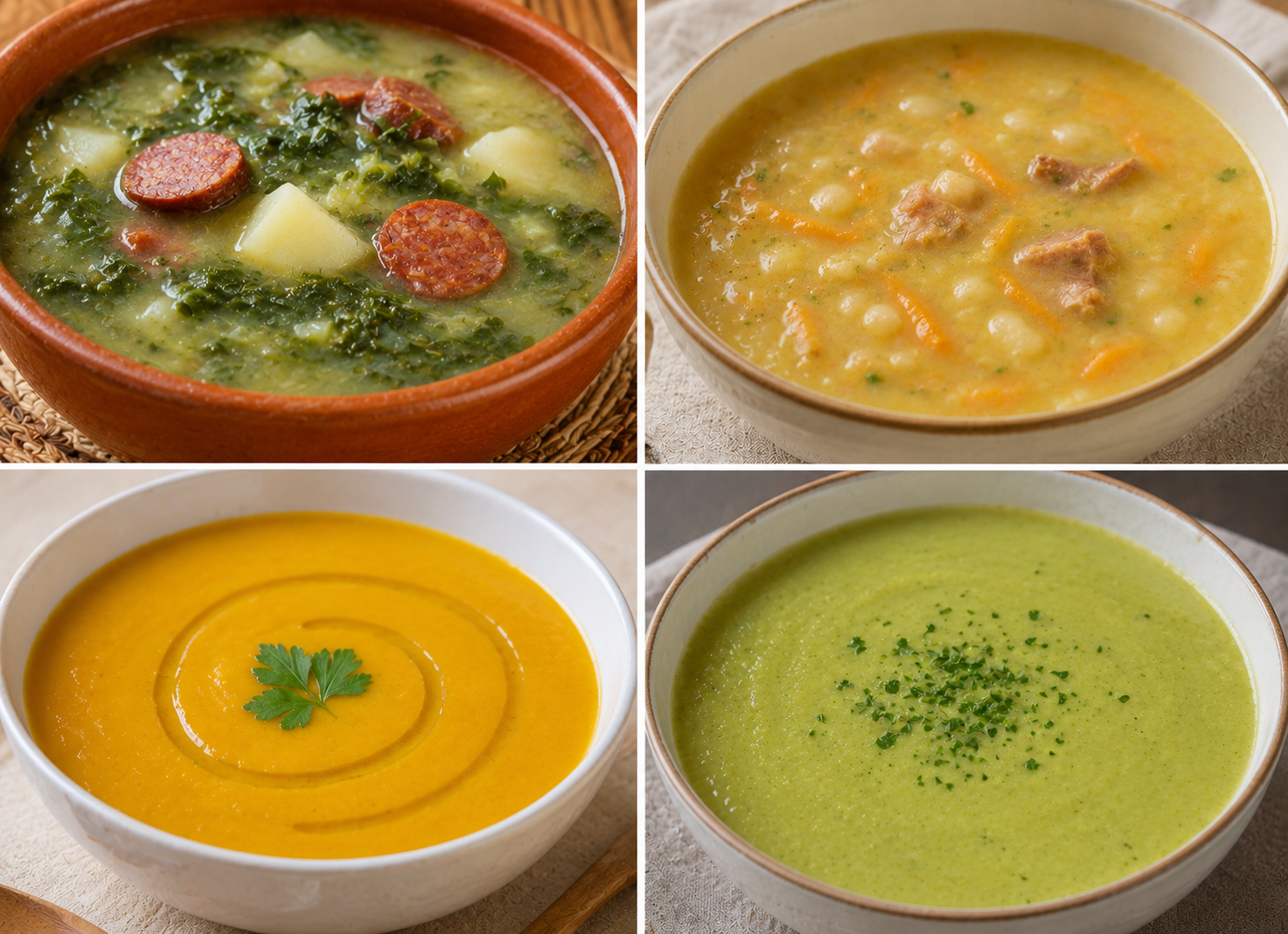 Sopas e Cremes Zero